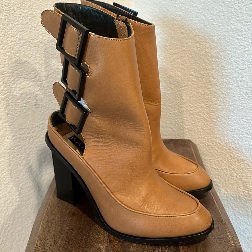 Kat Maconie Petra High Strappy Leather Boots Women’s Size: EU 39 US 8.5